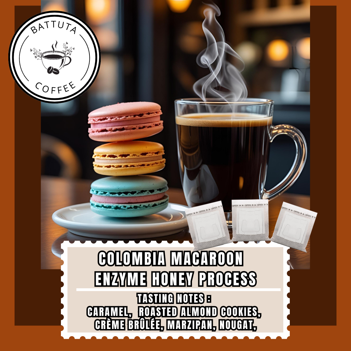 Colombia Macaroon Enzyme Honey Process