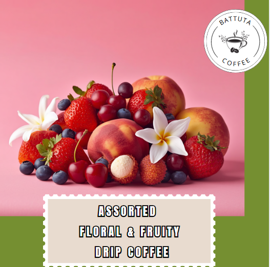 [Battuta Coffee]  - Assorted Drip Coffee 100% Arabica