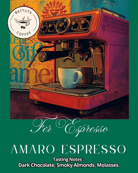[Battuta Coffee] Amaro * Briante * Cremaro * Espresso - 100% Arabica