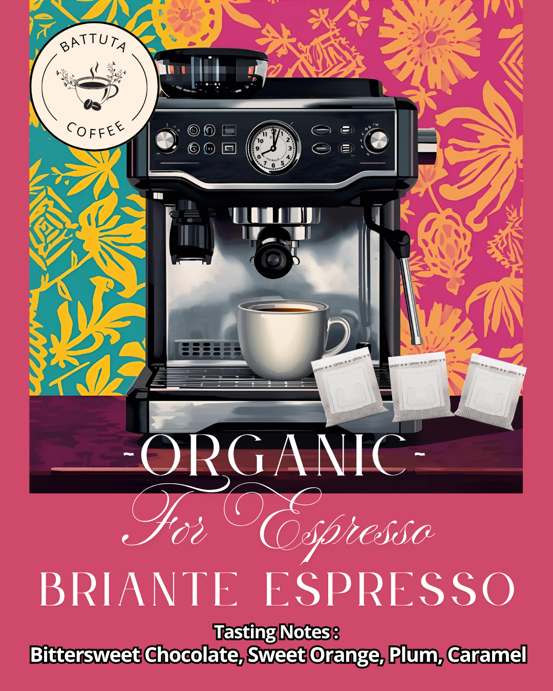 [Battuta Coffee] Amaro * Briante * Cremaro * Espresso - 100% Arabica