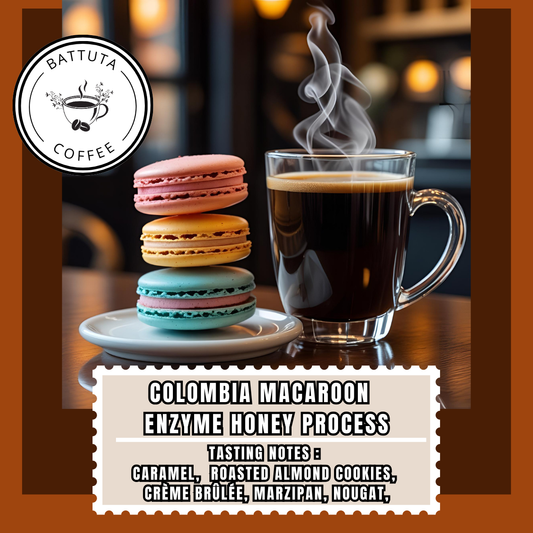 Colombia Macaroon  Enzyme Honey Process