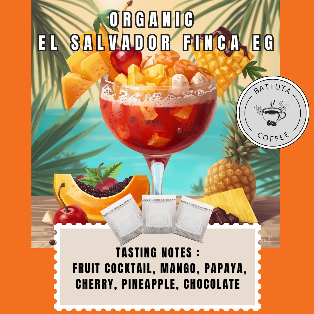 [Battuta Coffee] El Salvador Finca EG Coffee - 100% Arabica Beans