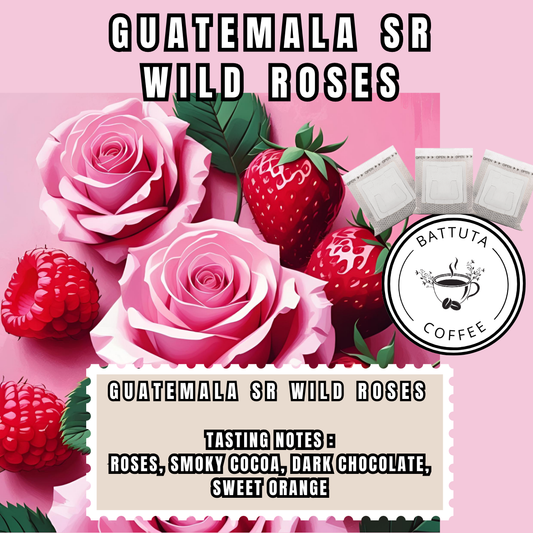 [Battuta Coffee]  Guatemala SR Wild Roses - 100% Arabica