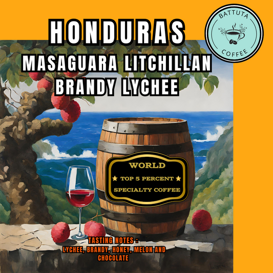 [Battuta Coffee]  Honduras Finca Masaguara Litchilan  - Arabica