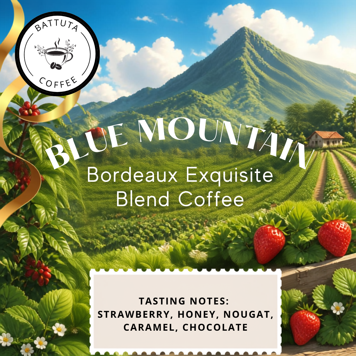 [Battuta Coffee] Blue Mountain Bordeaux Exquisite Blend Coffee