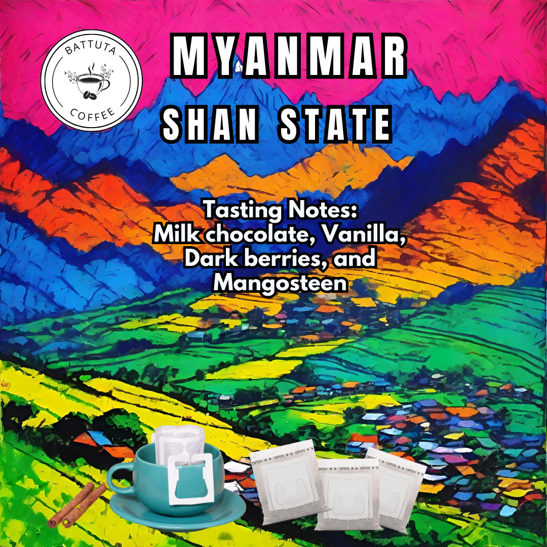 [Battuta Coffee] MYANMAR  SHAN STATE  - 100% Arabica