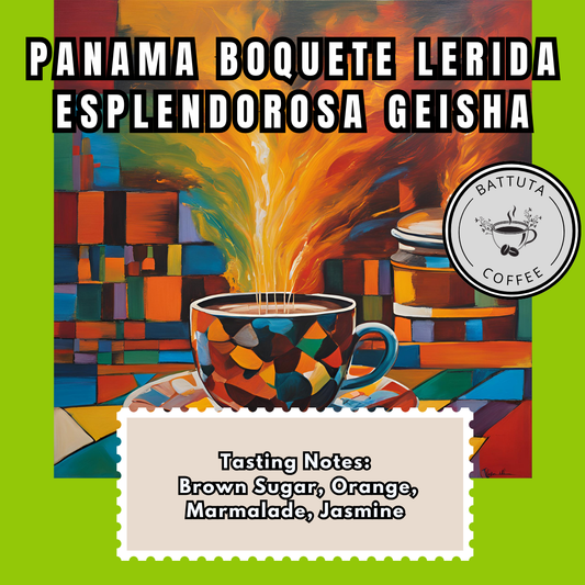 [Battuta Coffee] Panama Boquete Lerida Esplendorosa Geisha – 100% Arabica