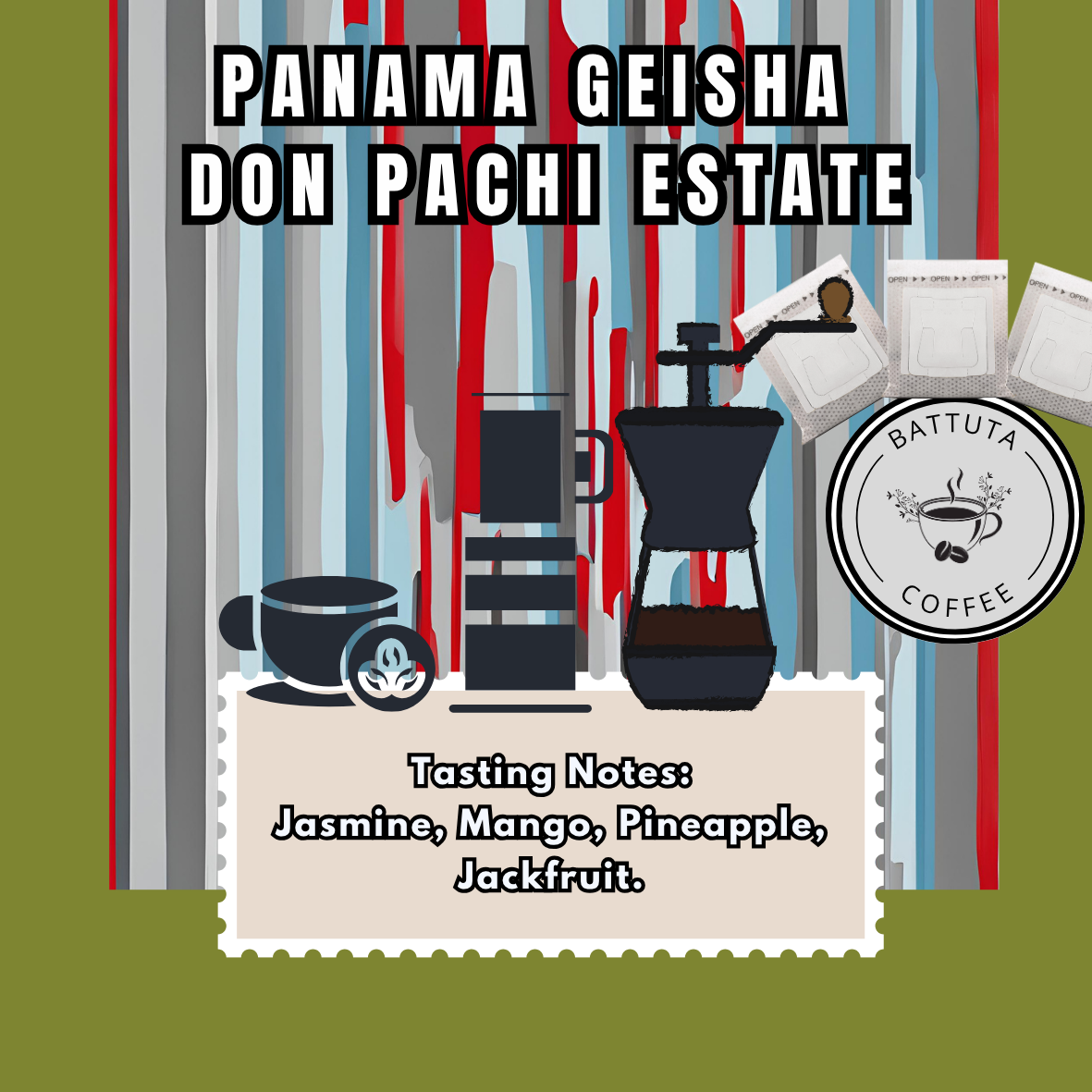[Battuta Coffee] Panama Geisha Don Pachi Estate  - 100% Arabica
