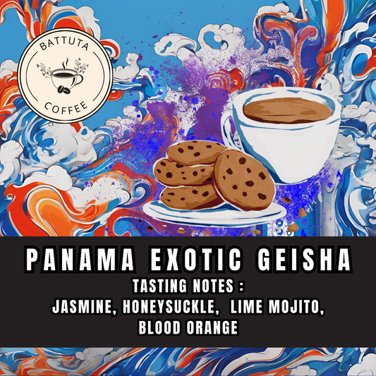 [Battuta Coffee] PANAMA EXOTIC GEISHA - 100% Arabica