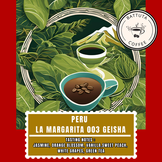 [Battuta Coffee] Peru La Margarita 003 Geisha  - 100% Arabica