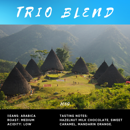 [Battuta Coffee] TRIO Blend –  Arabica Blend Coffee Beans