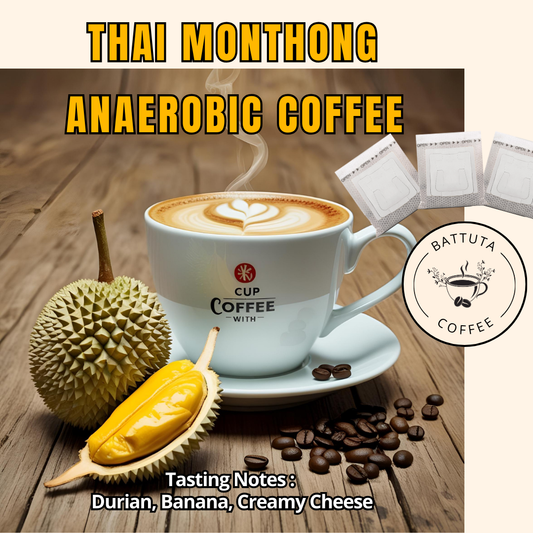 [Battuta Coffee] Thai Monthong Durian Anaerobic Coffee - 100% Arabica
