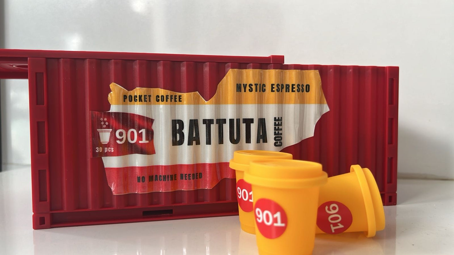 [Battuta Coffee]  Freeze Dried Pocket Coffee - 100% Arabica