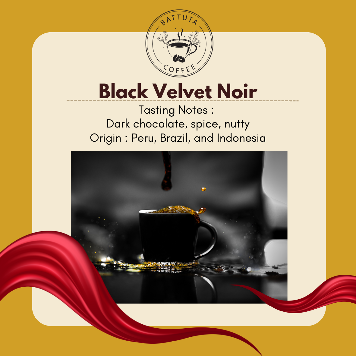 Black Velvet Noir - 100% Arabica Blend
