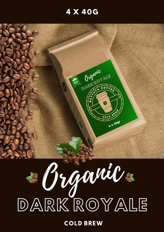 [Battuta Coffee] Dark Royale - Organic Cold Brew 4x40gr