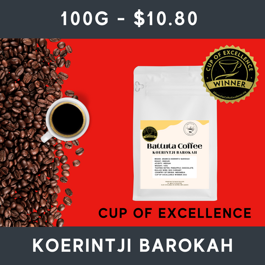 Cup of Excellence series: Koerintji Barokah